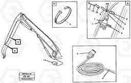 33682 Magnet equipment Ohio, electric installation on handling boom and arm EW230B ?KERMAN ?KERMAN EW230B, Volvo Construction Equipment