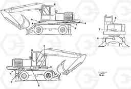 36468 Sign plates and transfer,outer location EW230B ?KERMAN ?KERMAN EW230B, Volvo Construction Equipment