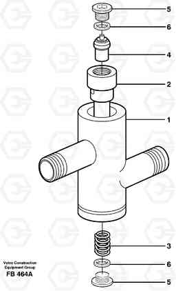 11697 Thermostatic valve EW230B ?KERMAN ?KERMAN EW230B, Volvo Construction Equipment