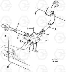 30888 Hydraulic system, oil cooler EW230B ?KERMAN ?KERMAN EW230B, Volvo Construction Equipment