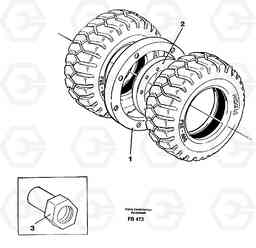 26667 Stone guard ring EW230B ?KERMAN ?KERMAN EW230B, Volvo Construction Equipment