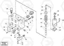 35757 Valve body,crawler EC150 ?KERMAN ?KERMAN EC150 SER NO - 129, Volvo Construction Equipment