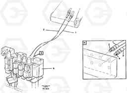 33807 Hydraulic system, dipper arm EC150 ?KERMAN ?KERMAN EC150 SER NO - 129, Volvo Construction Equipment