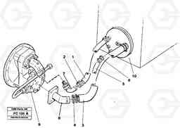 71436 Hydraulic system, suction lines EC150 ?KERMAN ?KERMAN EC150 SER NO - 129, Volvo Construction Equipment