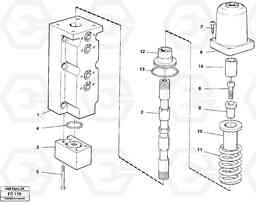 106285 Four-way valve, boom secondary EC150 ?KERMAN ?KERMAN EC150 SER NO - 129, Volvo Construction Equipment