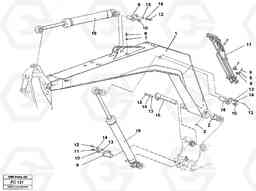 27089 Backhoe boom 4.90m EC150 ?KERMAN ?KERMAN EC150 SER NO - 129, Volvo Construction Equipment