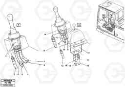 28488 Joy stick, left and right EC150 ?KERMAN ?KERMAN EC150 SER NO - 129, Volvo Construction Equipment