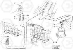 35764 Servo hydraulics, boom EC150 ?KERMAN ?KERMAN EC150 SER NO - 129, Volvo Construction Equipment