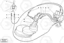 35769 Servo hydraulics, slewing EC150 ?KERMAN ?KERMAN EC150 SER NO - 129, Volvo Construction Equipment