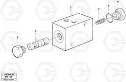 28491 Valve,crawlerbrake EC150 ?KERMAN ?KERMAN EC150 SER NO - 129, Volvo Construction Equipment