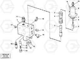 35760 Hose rupture valve, adjustable boom cylinder EC150 ?KERMAN ?KERMAN EC150 SER NO - 129, Volvo Construction Equipment