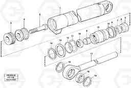 66241 Hydraulic cylinder EC150 ?KERMAN ?KERMAN EC150 SER NO - 129, Volvo Construction Equipment