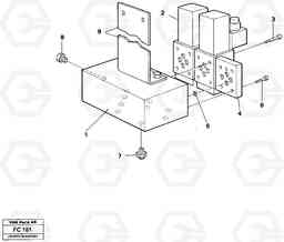 30876 Electric valve block EC150 ?KERMAN ?KERMAN EC150 SER NO - 129, Volvo Construction Equipment