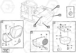 4478 Lighting, rear EC150 ?KERMAN ?KERMAN EC150 SER NO - 129, Volvo Construction Equipment