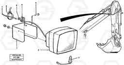 34702 Working lamp on boom EC150 ?KERMAN ?KERMAN EC150 SER NO - 129, Volvo Construction Equipment