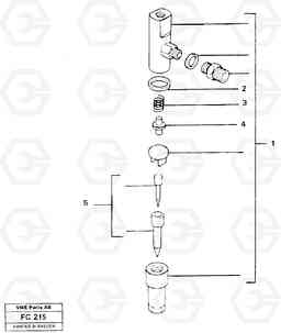 34688 Injector EC150 ?KERMAN ?KERMAN EC150 SER NO - 129, Volvo Construction Equipment