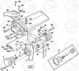 89037 Water pump EC150 ?KERMAN ?KERMAN EC150 SER NO - 129, Volvo Construction Equipment