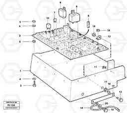 26631 Electrical distribution box EC150 ?KERMAN ?KERMAN EC150 SER NO - 129, Volvo Construction Equipment