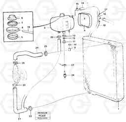 81317 Cooling system EC150 ?KERMAN ?KERMAN EC150 SER NO - 129, Volvo Construction Equipment