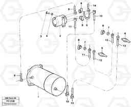 34700 Starter element, assembly EC150 ?KERMAN ?KERMAN EC150 SER NO - 129, Volvo Construction Equipment