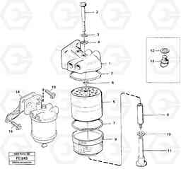 31377 Fuel filter EC150 ?KERMAN ?KERMAN EC150 SER NO - 129, Volvo Construction Equipment