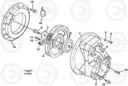 66697 Pump gear box with assemblying parts EC150 ?KERMAN ?KERMAN EC150 SER NO - 129, Volvo Construction Equipment