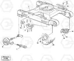 16072 Undercarriage EC150 ?KERMAN ?KERMAN EC150 SER NO - 129, Volvo Construction Equipment