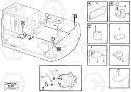49660 Cable harness, upper section EC150 ?KERMAN ?KERMAN EC150 SER NO - 129, Volvo Construction Equipment