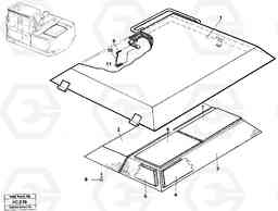 33389 Hatch, engine EC150 ?KERMAN ?KERMAN EC150 SER NO - 129, Volvo Construction Equipment