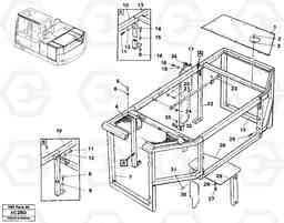 32404 Support, cover plates EC150 ?KERMAN ?KERMAN EC150 SER NO - 129, Volvo Construction Equipment