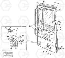 32403 Door,drivers cab EC150 ?KERMAN ?KERMAN EC150 SER NO - 129, Volvo Construction Equipment