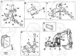 49814 Rear view mirror EC150 ?KERMAN ?KERMAN EC150 SER NO - 129, Volvo Construction Equipment