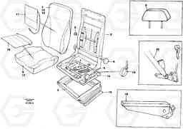 34737 Operator's seat Be-ge EC150 ?KERMAN ?KERMAN EC150 SER NO - 129, Volvo Construction Equipment