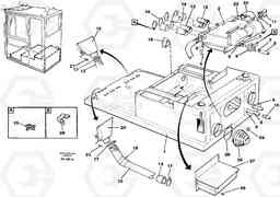 84990 Radiator with fitting parts EC150 ?KERMAN ?KERMAN EC150 SER NO - 129, Volvo Construction Equipment