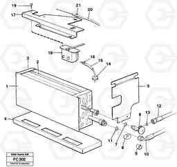 7955 Evaporator with fitting parts cooling agent R134 A EC150 ?KERMAN ?KERMAN EC150 SER NO - 129, Volvo Construction Equipment