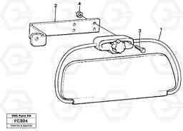 28238 Sun visor EC150 ?KERMAN ?KERMAN EC150 SER NO - 129, Volvo Construction Equipment