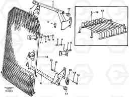 2223 Windscreen protection EC150 ?KERMAN ?KERMAN EC150 SER NO - 129, Volvo Construction Equipment