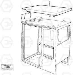 28810 Tropic roof EC150 ?KERMAN ?KERMAN EC150 SER NO - 129, Volvo Construction Equipment