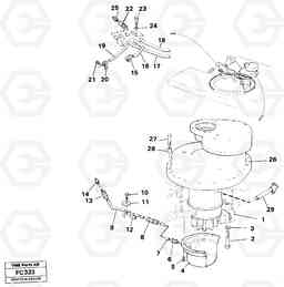 27064 Superstructure with slew transmission EC150 ?KERMAN ?KERMAN EC150 SER NO - 129, Volvo Construction Equipment