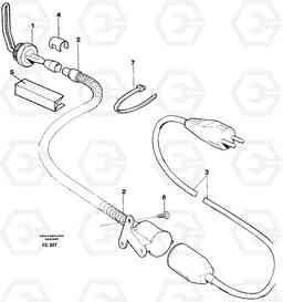 34698 Engine heater EC150 ?KERMAN ?KERMAN EC150 SER NO - 129, Volvo Construction Equipment