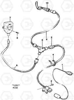 26101 Heater outlet EC150 ?KERMAN ?KERMAN EC150 SER NO - 129, Volvo Construction Equipment