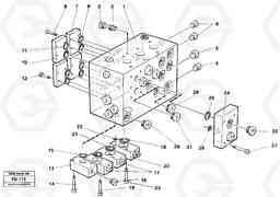 59416 Slew valve assembly block EW150 ?KERMAN ?KERMAN EW150 SER NO - 318, Volvo Construction Equipment
