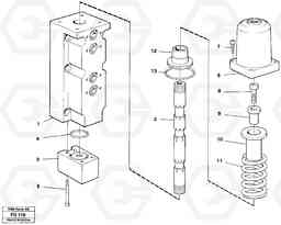 106380 Four-way valve, bucket EW150 ?KERMAN ?KERMAN EW150 SER NO - 318, Volvo Construction Equipment