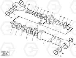 29345 Boom cylinder EW150 ?KERMAN ?KERMAN EW150 SER NO - 318, Volvo Construction Equipment