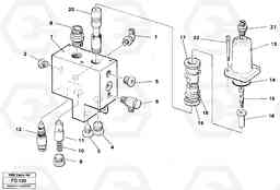 35073 Hose rupture valve, boom cylinder EW150 ?KERMAN ?KERMAN EW150 SER NO - 318, Volvo Construction Equipment