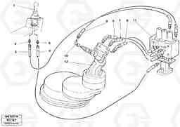 35078 Servo hydraulics, slewing EW150 ?KERMAN ?KERMAN EW150 SER NO - 318, Volvo Construction Equipment
