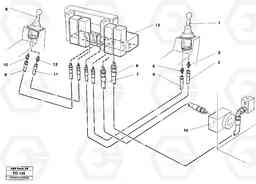 35079 Servo hydraulics, return line tank EW150 ?KERMAN ?KERMAN EW150 SER NO - 318, Volvo Construction Equipment