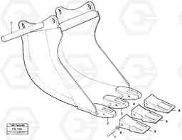 25993 Cable bucket EW150 ?KERMAN ?KERMAN EW150 SER NO - 318, Volvo Construction Equipment