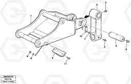 61327 Clamshell rest EW150 ?KERMAN ?KERMAN EW150 SER NO - 318, Volvo Construction Equipment