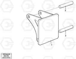 25992 Hammer plate EW150 ?KERMAN ?KERMAN EW150 SER NO - 318, Volvo Construction Equipment